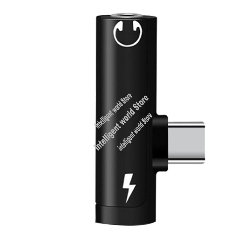 Earphone Splitter Jack - Adapter 2w1 Type C do HUAWEI