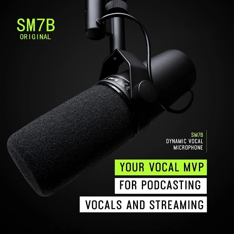 Mikrofon Shure SM7B, mikrofon  – Shure Mic Sm7B recenzja i cena