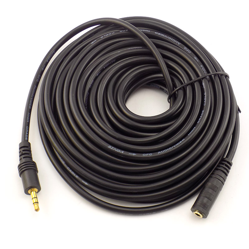 1.5/3/5/10M 3.5mm Stereo męski – Cable Extension 3.5 recenzja i cena