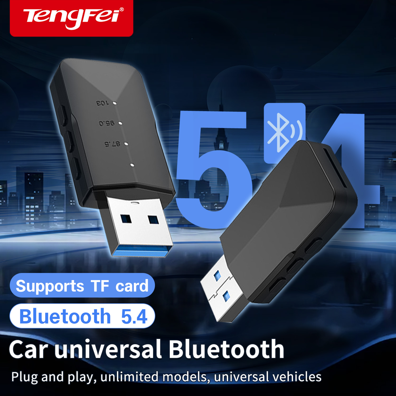 Adapter Bluetooth USB Tengfei  – Bluetooth Adapter Receiver recenzja i cena