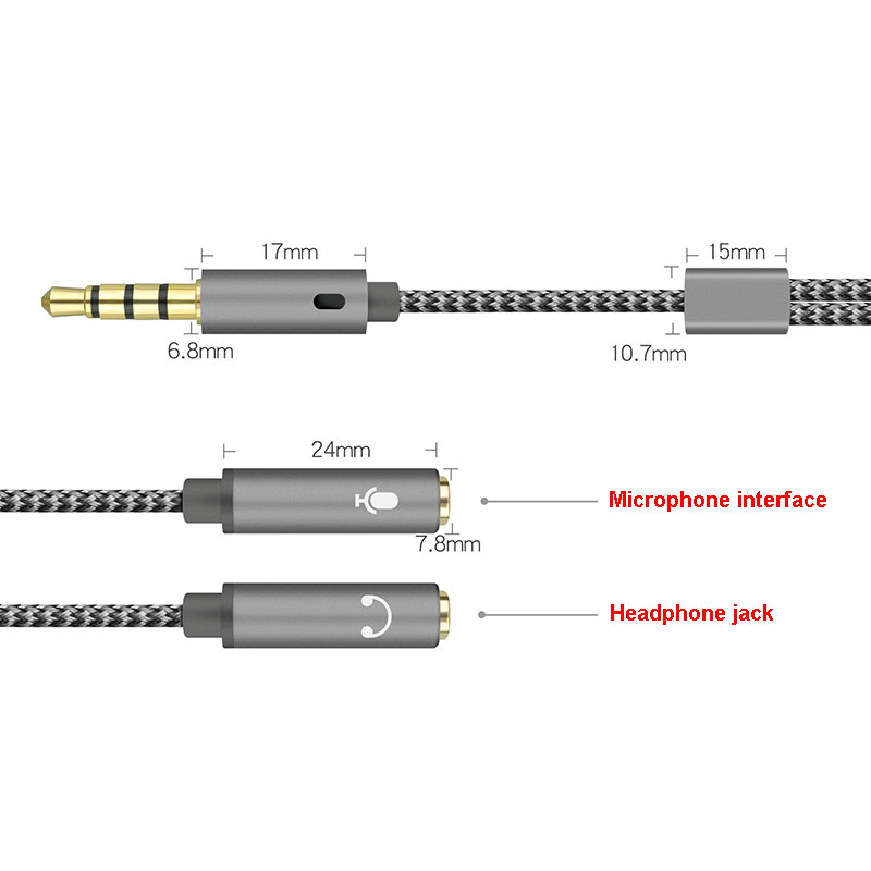 1 SZT. Rozdzielacz Audio 3.5mm – Earphone Splitter Jack recenzja i cena